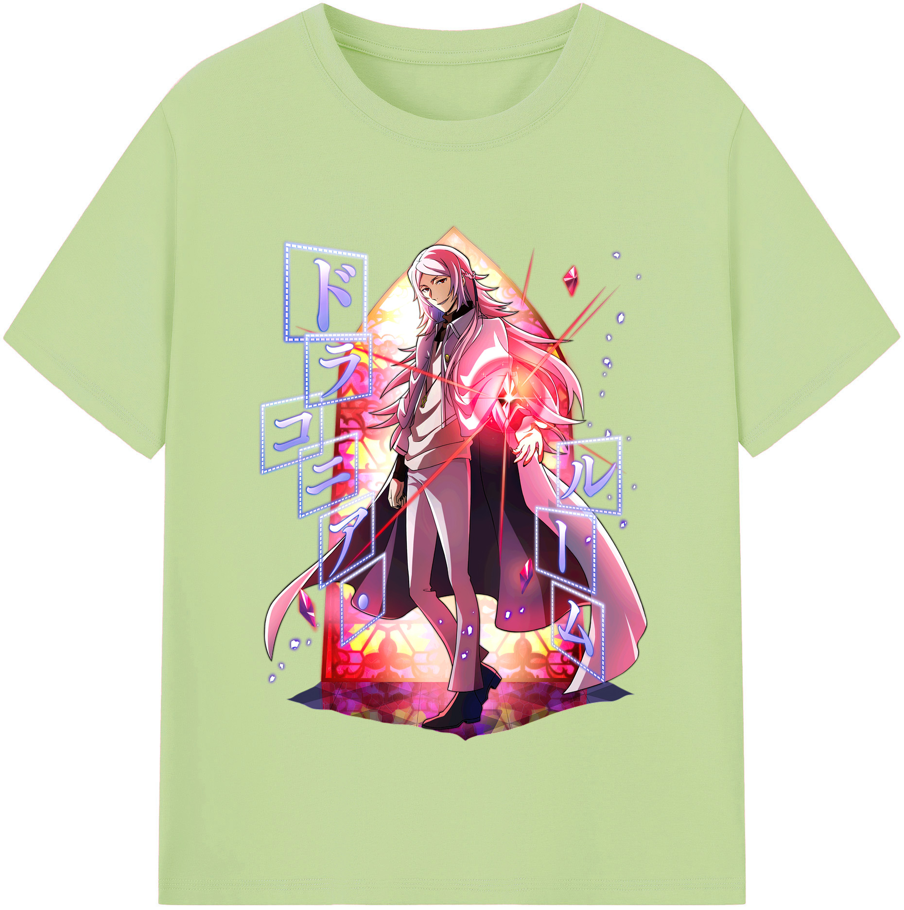 （画像用） 文豪ストレイドッグス Bungo Stray Dogs 綿100％半袖Tシャツ（フロントプリント）
